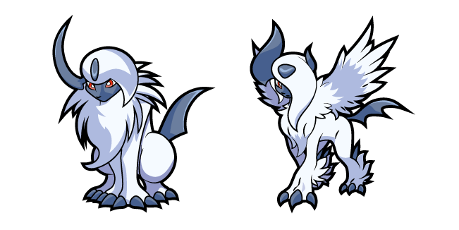 Pokemon Absol and Mega Absol курсор