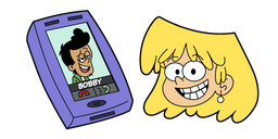 The Loud House Lori Loud with Phone Curseur