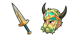 Brawlhalla Bödvar and Sword Curseur