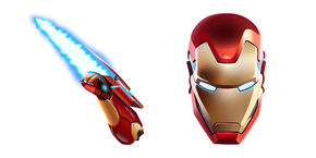 Курсор Fortnite Iron Man and Energy Blade