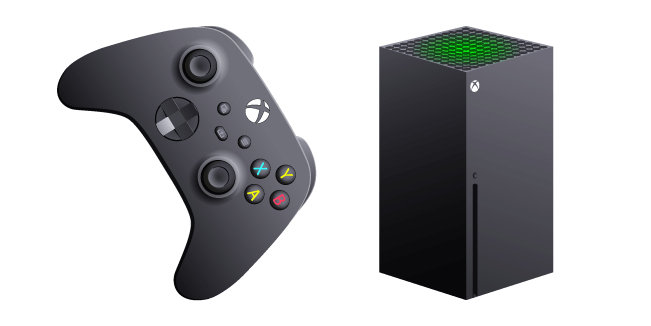 Xbox Series X and Controller курсор
