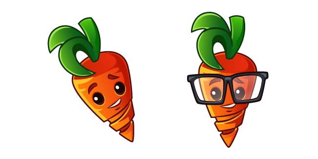Plants vs. Zombies Интенсивная Морковь курсор