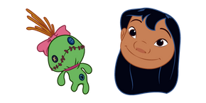 Lilo & Stitch Lilo and Scrump the Doll Curseur