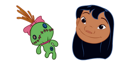 Lilo & Stitch Lilo and Scrump the Doll Cursor