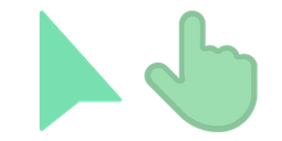 Modern Green Cursor