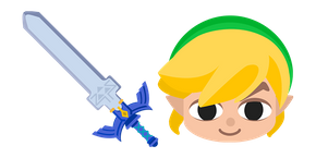 The Legend of Zelda Toon Link Master Sword Curseur