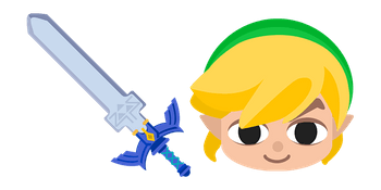 Курсор The Legend of Zelda Toon Link Master Sword