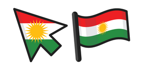 Kurdistan Flag Curseur