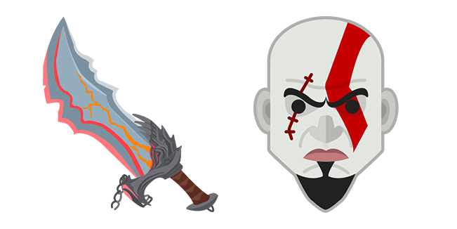God of War Kratos Blades of Chaos курсор