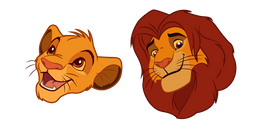 Lion King Simba Cursor