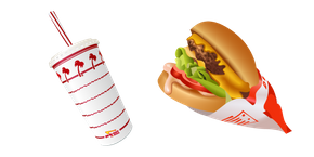 Курсор  In-N-Out Burger and Drink
