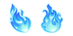 Blue Fire Curseur