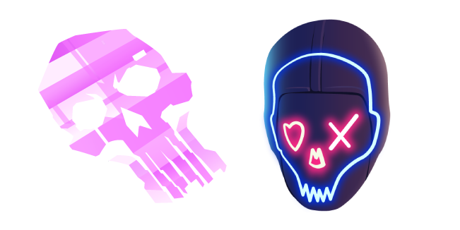 Fortnite Holo Skull and Party Trooper курсор