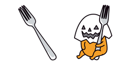 Gudetama Trick or Soy Sauce Cursor