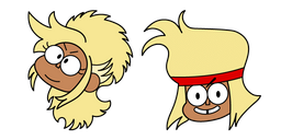 OK K.O.! Let's Be Heroes Carol Kincaid and Silver Spark Cursor