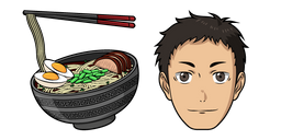 Haikyuu!! Daichi Sawamura and Shoyu Ramen Cursor