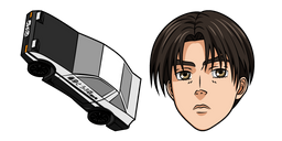 Initial D Fourth Stage Takumi Fujiwara and Toyota AE86 Cursor