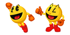 Курсор Pac-Man 3d