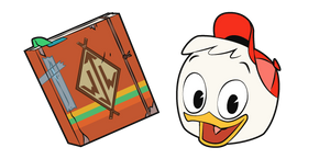 DuckTales Huey Duck and Junior Woodchuck Guidebook Curseur