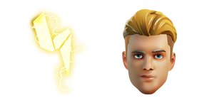 Fortnite Lachlan and PWR Pack Back Bling Curseur