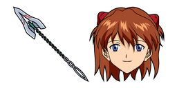 Neon Genesis Evangelion Asuka Langley Sohryu Spear of Cassius Curseur