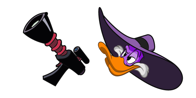 Darkwing Duck and Gun Cursor