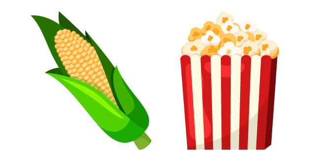 Popcorn and Corn Cursor