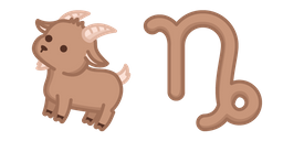 Cute Zodiac Sign Capricornus Cursor