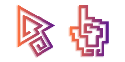 Colorful Maze Cursor