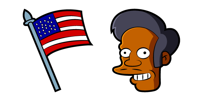 The Simpsons Apu Nahasapeemapetilon Cursor