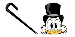 DuckTales Scrooge McDuck and Cane Curseur