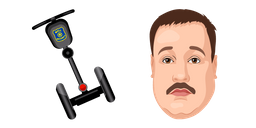 Paul Blart Mall Cop and Segway Cursor