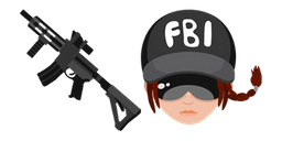 Rainbow Six Siege Ash R4-C Assault Rifle Cursor