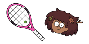 Amphibia Anne Boonchuy and Tennis Racket Curseur