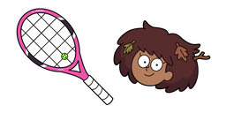 Amphibia Anne Boonchuy and Tennis Racket Curseur