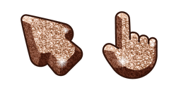 Materials Gold Glitter Cursor