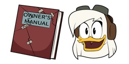 DuckTales Della Duck and Owners Manual Cursor