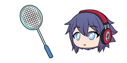 Gacha Life Pat and Badminton Racket Cursor