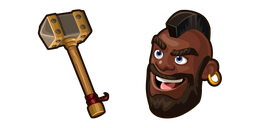 Clash of Clans Hog Rider and Hammer Cursor