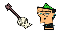 Total Drama Duncan and Guitar Curseur