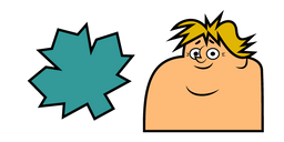 Total Drama Owen and Maple Leaf Cursor