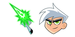 Danny Phantom and Ghost Ray Cursor