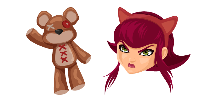 League of Legends Annie and Tibbers Cursor