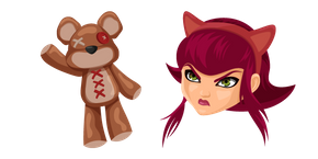 League of Legends Annie and Tibbers Curseur
