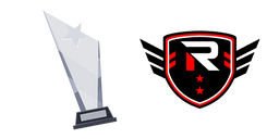 Esports Rise Logo and Winner's Cup Curseur