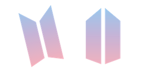BTS and ARMY Logo Cursor