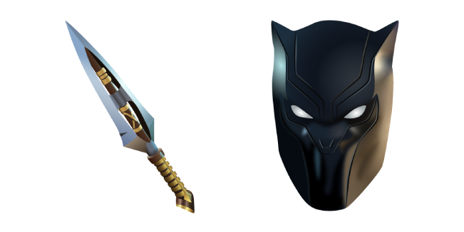 Fortnite Black Panther and Vibranium Daggers Cursor