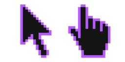 Heliotrope Pixel Cursor