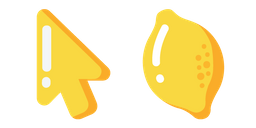 Minimal Lemon Cursor