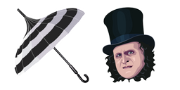 Oswald Cobblepot and Umbrella Cursor